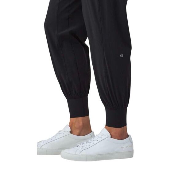 Lululemon Sunsetter Lightweight High Rise Yoga Athletic Joggers Gray 10 - Picture 6 of 8